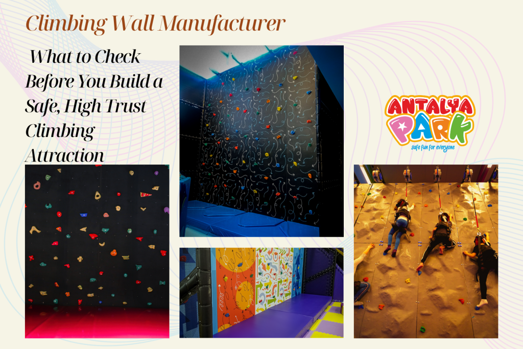 Choosing a Climbing Wall Manufacturer is not only a design decision. It is a safety and operations decision that affects liability risk, staff training, inspection readiness, and long-term maintenance.